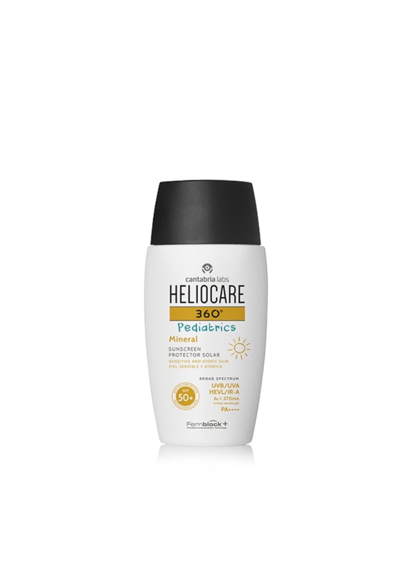 HELIOCARE 360 PEDIATRICS APSAUGA NUO SAULĖS SU MINERALINIAIS FILTRAIS VAIKAMS IR KŪDIKIAMS SPF50+, 50 ML