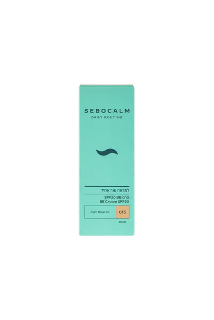 SEBOCALM MASKUOJANTIS BB KREMAS SU SPF 20 (LIGHT BEIGE 015)