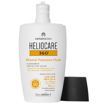 HELIOCARE 360 MINERAL TOLERANCE FLUIDAS SPF 50, 50 ML