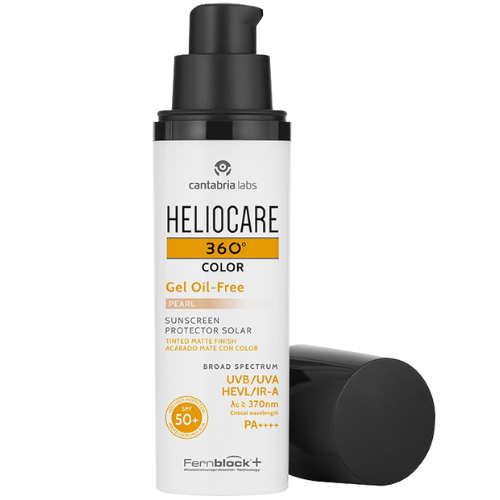 HELIOCARE 360 COLOR OIL-FREE APSAUGINIS GELIS NUO SAULĖS SPF 50+, 50 ML (Pearl)