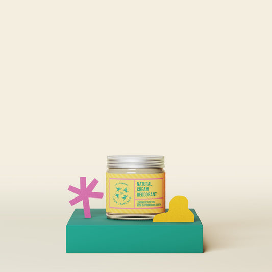 Natūralus dezodoruojantis kremas – Citrina ir eukaliptas – 60 ml.