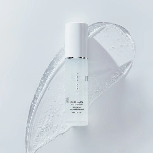 NINE TAILS EXO-COLLAGEN 90 PRO PERFECT SERUM – VEIDO SERUMAS SU EXO KOLAGENU IR PEPTIDAIS, 50 ML