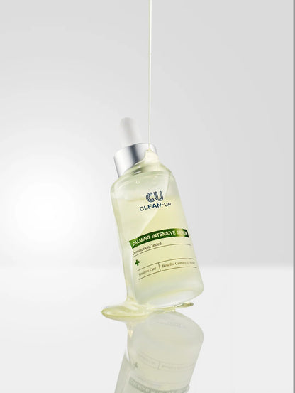 CUSKIN CLEAN-UP INTENSYVIAI RAMINANTIS VEIDO SERUMAS SU VITAMINU K SKIRTAS JAUTRIAI IR PROBLEMINEI ODAI, 30ML