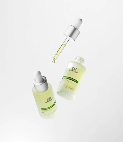 CUSKIN CLEAN-UP INTENSYVIAI RAMINANTIS VEIDO SERUMAS SU VITAMINU K SKIRTAS JAUTRIAI IR PROBLEMINEI ODAI, 30ML