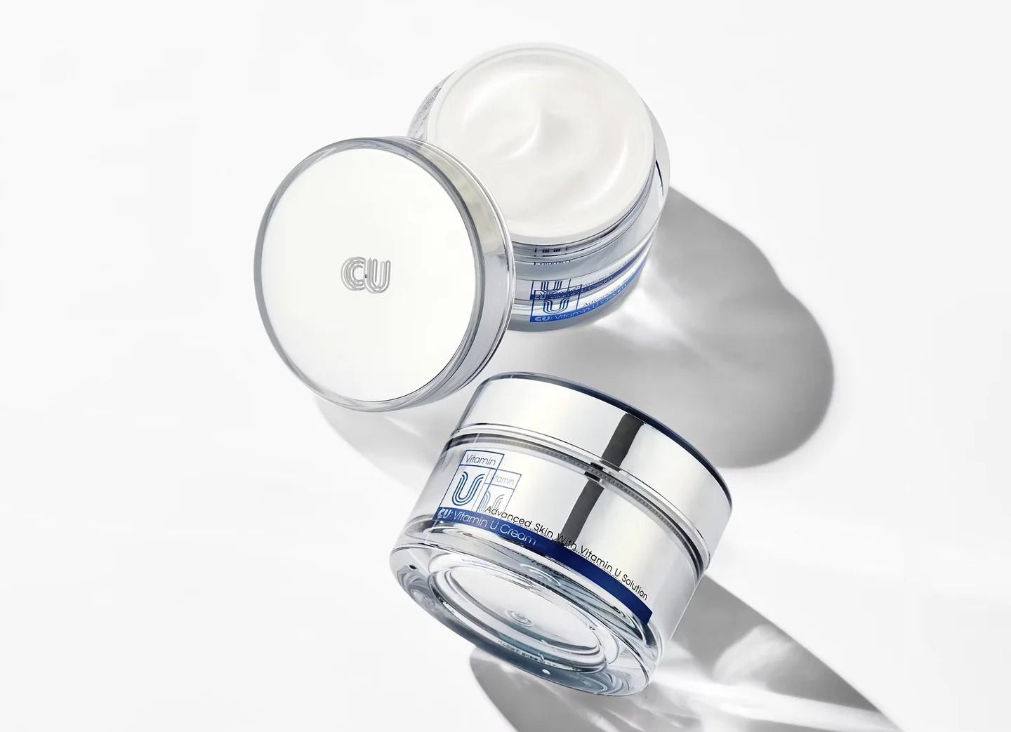 CUSKIN DAUGIAFUNKCINIS VEIDO KREMAS SU VITAMINU U, VISIEMS ODOS TIPAMS, 50 ML
