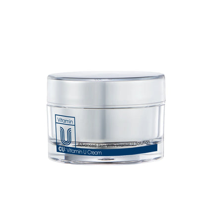 CUSKIN DAUGIAFUNKCINIS VEIDO KREMAS SU VITAMINU U, VISIEMS ODOS TIPAMS, 50 ML