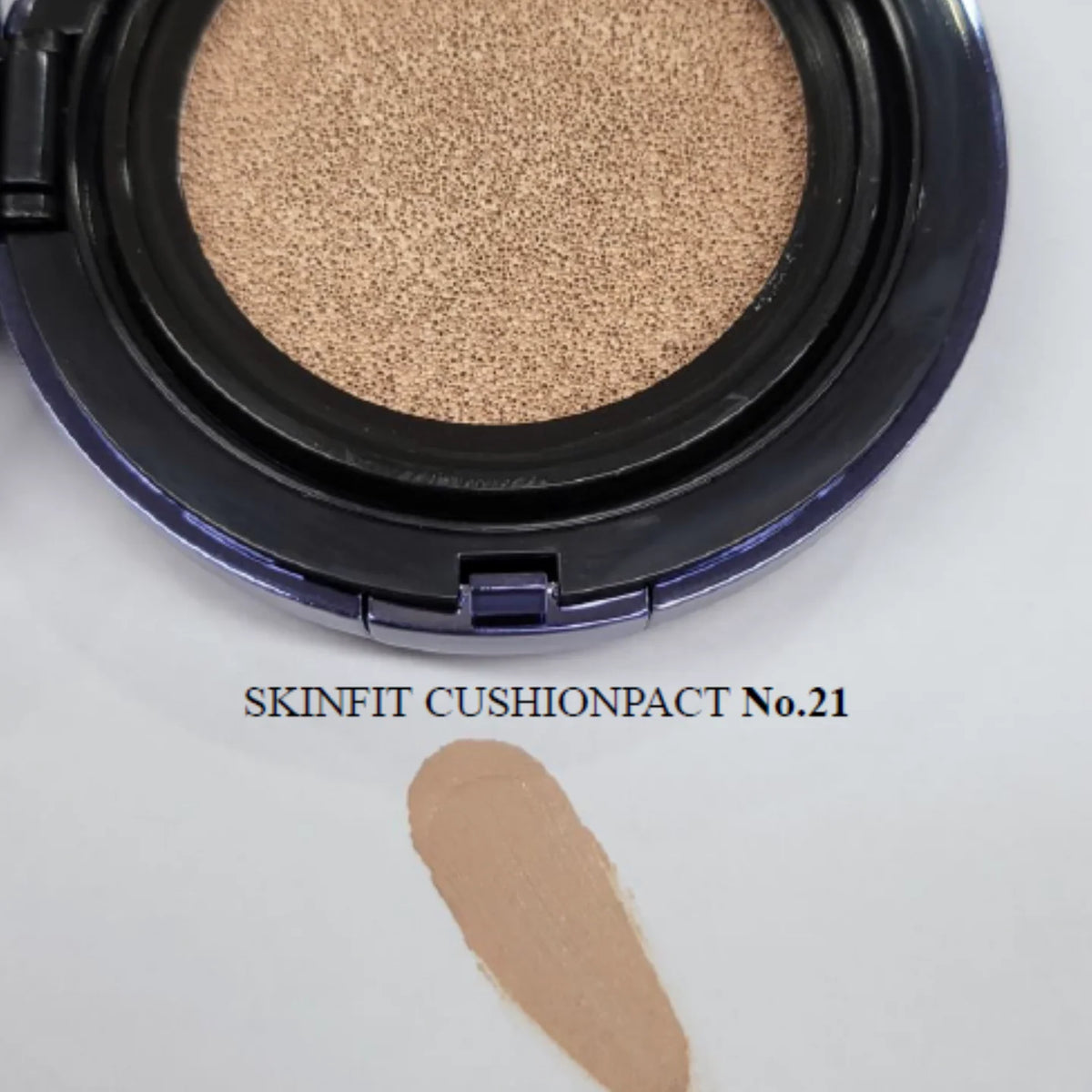 CUSKIN INOVATYVUS CUSHION MAKIAŽO PAGRINDAS SU KEIČIAMU UŽPILDU SPF50+ PA+++, 15G + 15G (21 spalvos nr.)