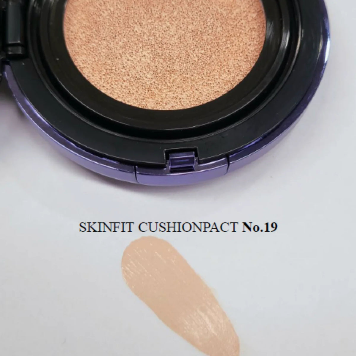 CUSKIN INOVATYVUS CUSHION MAKIAŽO PAGRINDAS SU KEIČIAMU UŽPILDU SPF50+ PA+++, 15G + 15G (19 spalvos nr.)