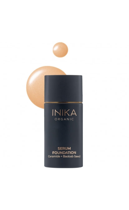 INIKA ORGANIC SERUMINIS MAKIAŽO PAGRINDAS - Brilliant, 25 ML