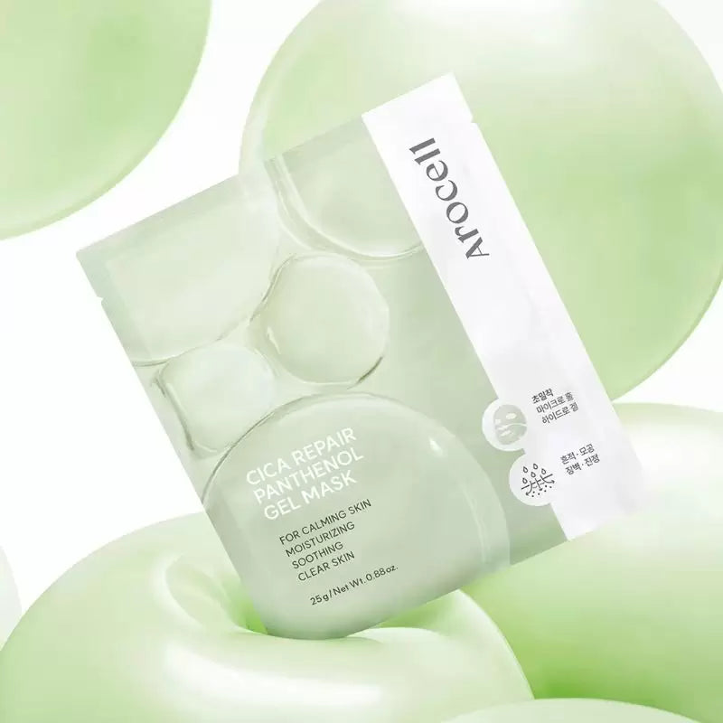 Arocell Cica Repair Panthenol Gel Mask veido kaukė