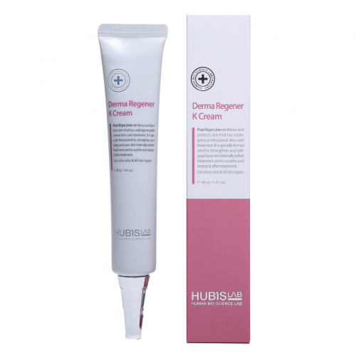 HUBISLAB DERMA REGENER K VEIDO KREMAS, 40 G